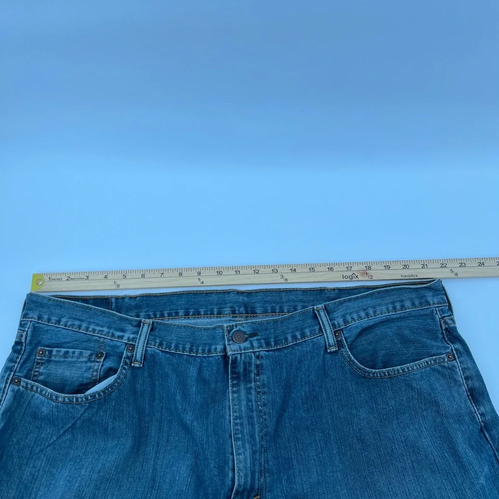 Levi's 559 Relaxed Straight Leg Jeans Mens W44 L30 Blue Denim Pants‎
